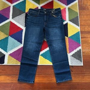 Men’s Dark Wash Straight Jean